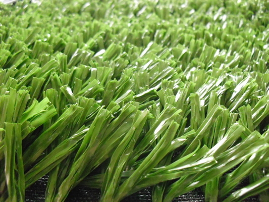 50mm PE Fibrillated Yarn Playground Artificial Grass For Football Field