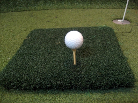 9000DTEX 40mm Nylon Yarn Fake Turf Grass For Golf Putting Greens