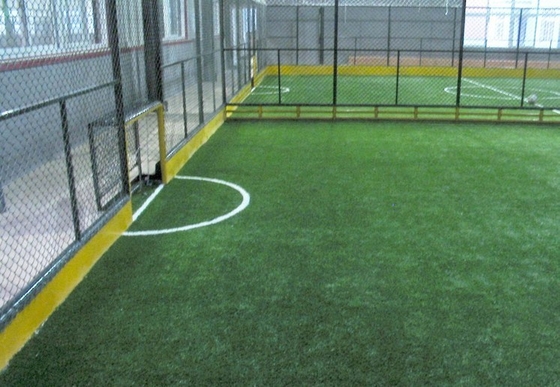 Non Filling Indoor Futsal Artificial Grass U.V. Resistant With 30mm Yarn Height
