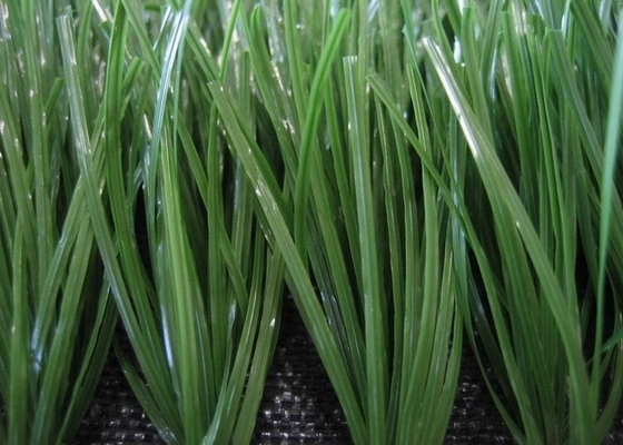 Natural Green Football Artificial Grass 60mm Height With Stem Shape