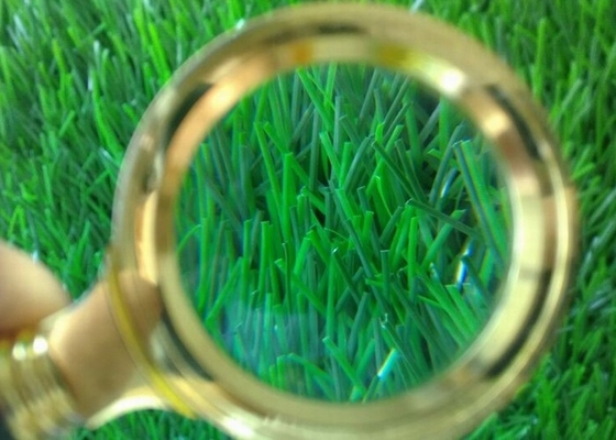 Artificial Baseball Turf Grass 50mm Diamond Shape With Sand / Rubber Granule